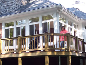 Outdoor Screened in Room